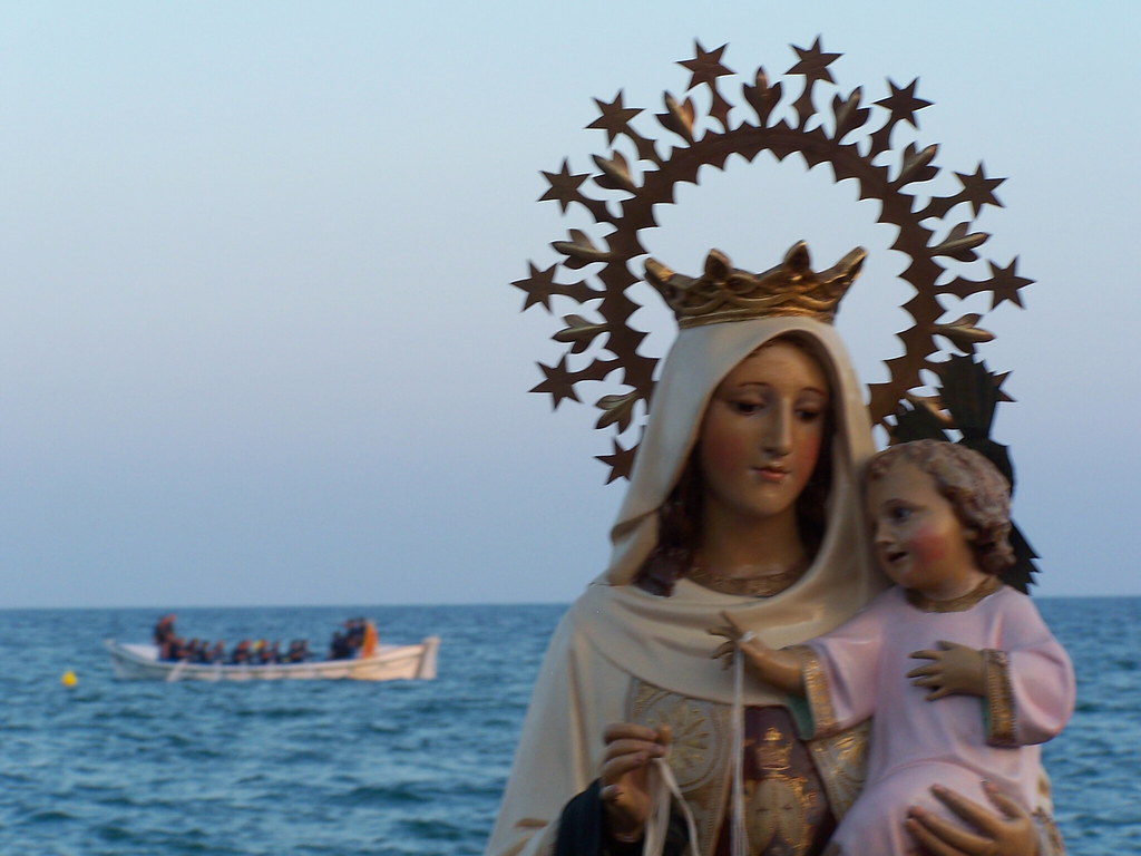 ¡Vivalavirgen! Virgen del Carmen. Procesión marítima.